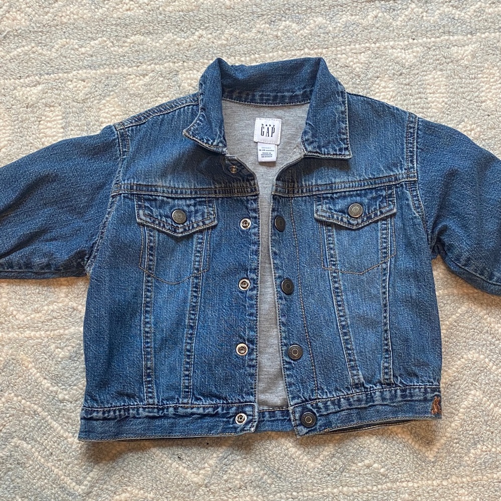 GAP Kids Classic Blue Jean Jacket